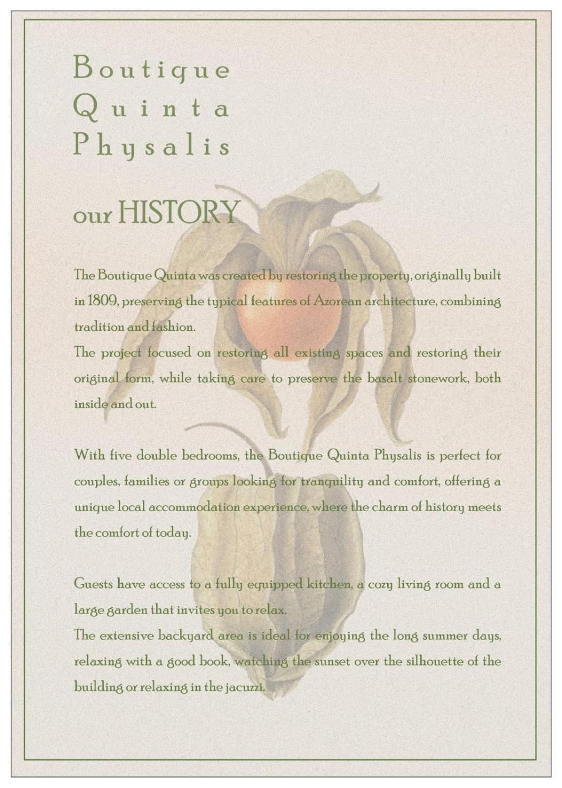 شقة Boutique Quinta Physalis Fenais da Luz المظهر الخارجي الصورة